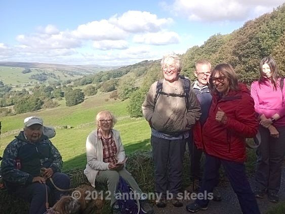 051  Time for a rest at the start of the ridge - York Minster Walkers Collection 2026