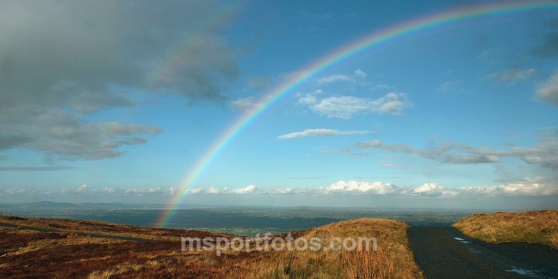 Belfast from Slieve Croob - Irelands landscapes