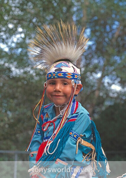 Young Native Indian, Alberta, Canada - Children