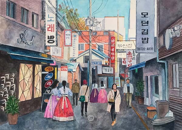 Samcheongdong, Seoul. - Recent Work Exhibition. 2020.