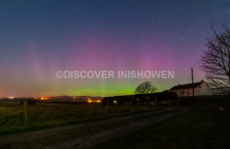 Malin Town - Aurora Borealis (Northern Lights)