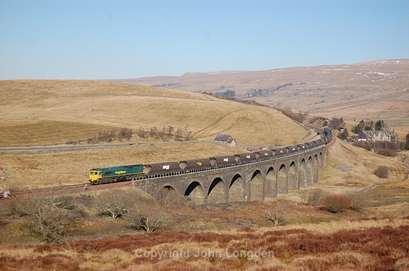 27.2.13 - 66613 6M11 Killoch - Fiddlers Ferry, Dandry Mire - Dandry Mire