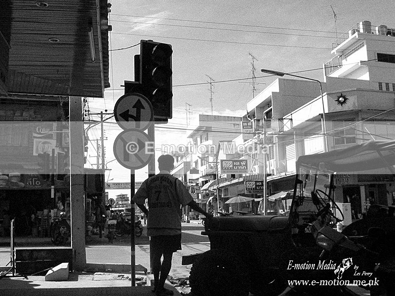 hua hin street006abw - B & W photography