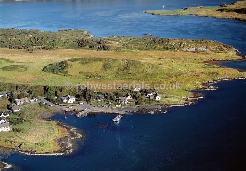 A00398A Cuan Ferry terminus Seil Island to Luing in 2002 - West and south coastlines