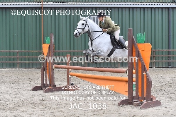 JAC_1038 - CLASS 7 BHS Scotland Riding Club Style Jumping (0.85m)