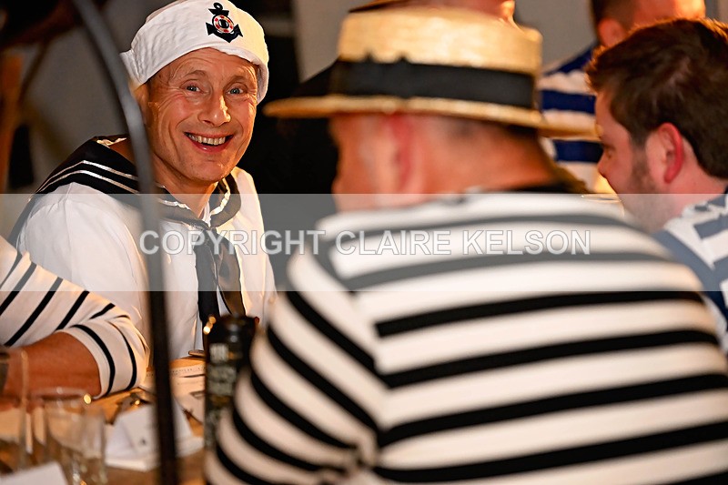 HMS PICKLE-65 - PICKLE NIGHT HMS WARRIOR 1860