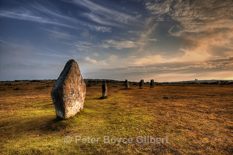 The Hurlers, Minions, Bodmin Moor - The Moors