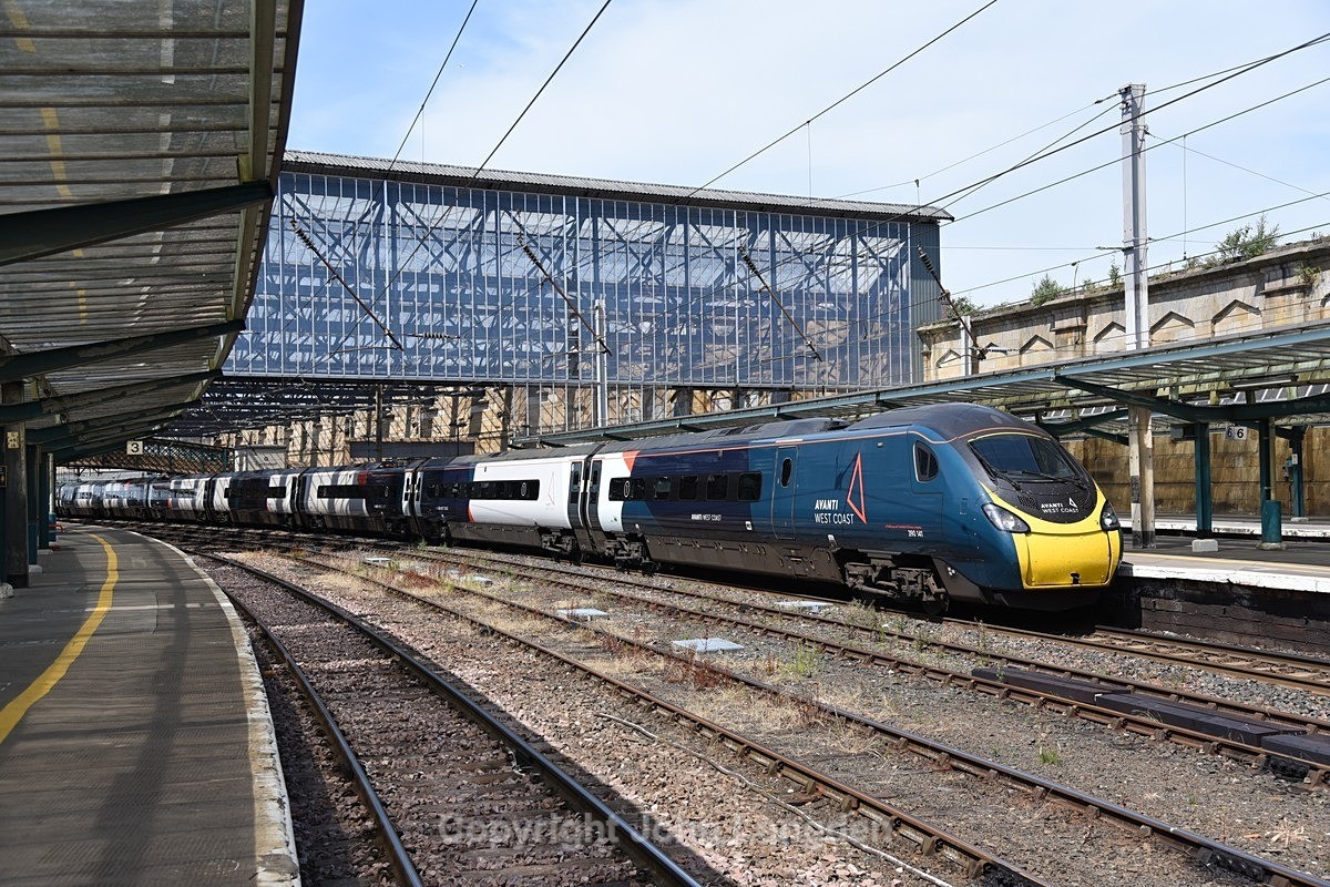 JL - 18.7.21 390141  1M13 12:35 Glasgow - Euston, Carlisle - Carlisle