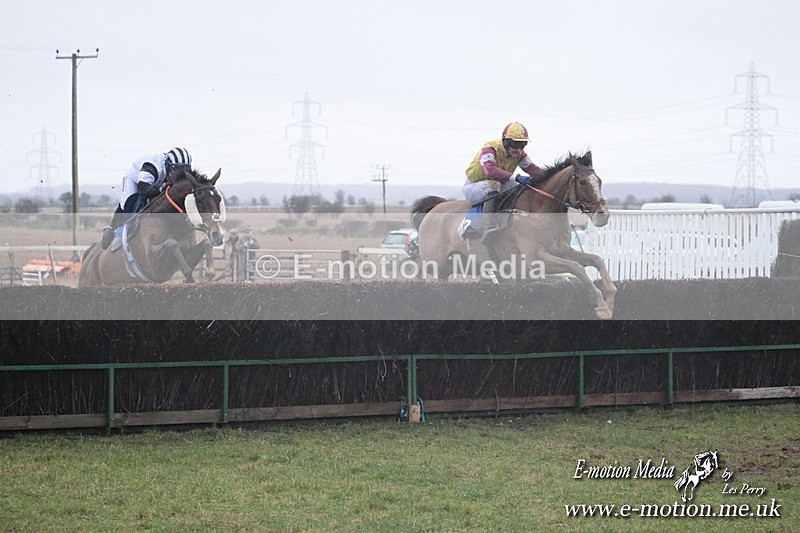 PtP 260125 599 - Cocklebarrow Point-to-Point racing with the Heythrop Hunt 26/01/25