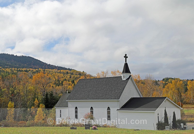 St. Anthony's Catholic Church - Upham, New Brunswick Canada - Churches of New Brunswick