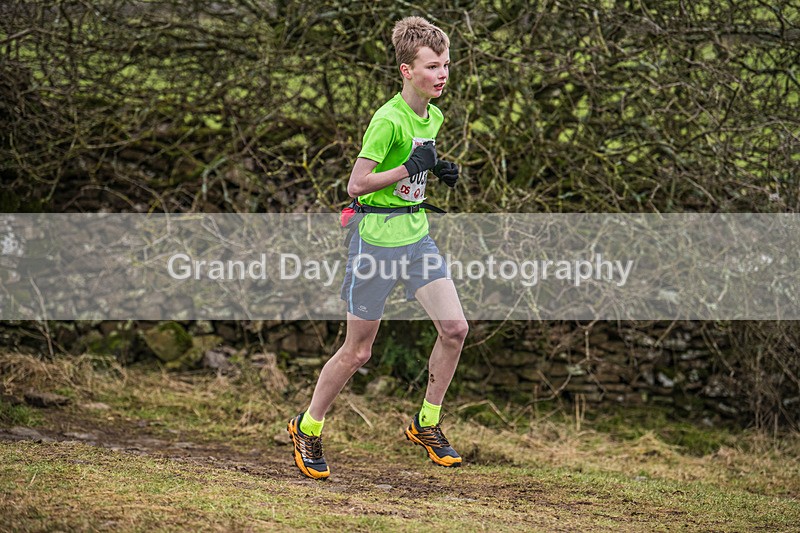 Cunswick U15  U17-51 - Kendal Winter League Cunswick Scar Junior Under 15 & 17 Fell Races Sunday 26th January 2025