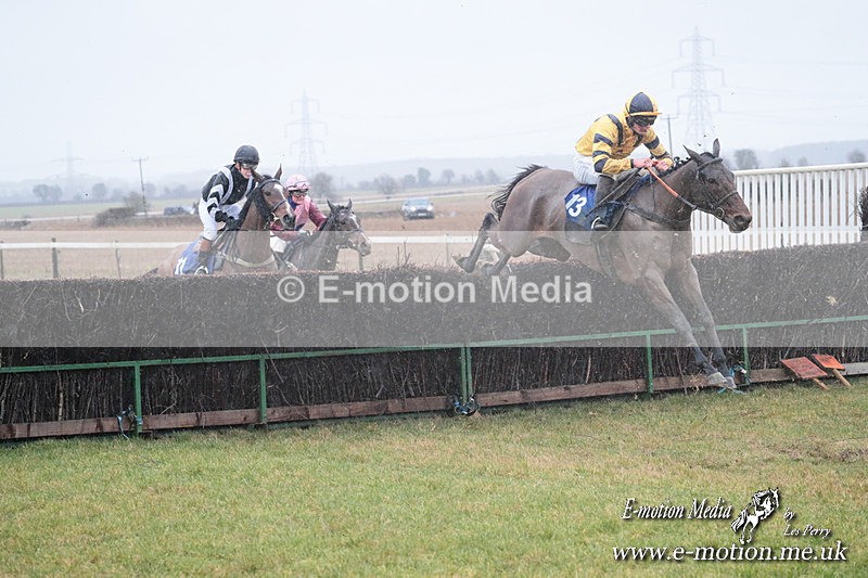 PtP 260125 321 - Cocklebarrow Point-to-Point racing with the Heythrop Hunt 26/01/25