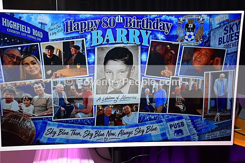 BAZ-072 - Bazza's 80th Birthday