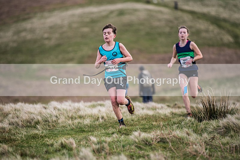 Arant Haw Juniors-176 - Kendal Winter League Arant Haw (Junior Races) Sunday 14th April 2024