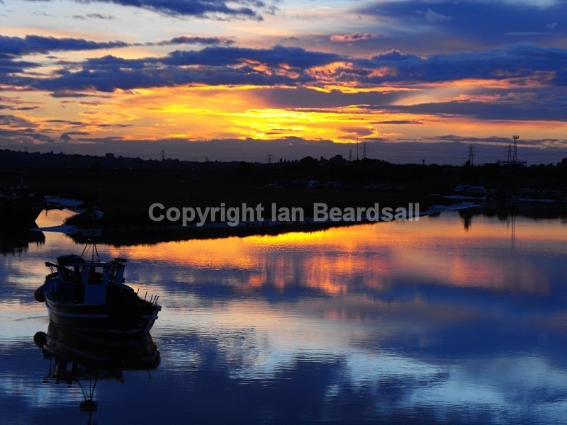 Benfleet Colours Sunset - Essex