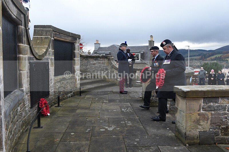 33 - Remembrance Sunday in Selkirk 2024