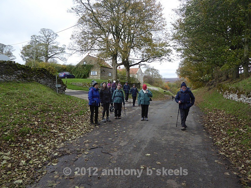 070  Turning towards  Spaunton - York Minster Walkers Collection 2025