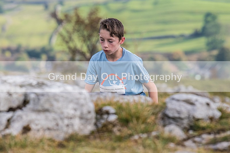 Year 8-9-121 - The English Schools Fell Running Championship Giggleswick Year 8-9 Sunday 6th October 2024
