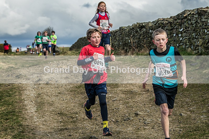 Helm Hill -98 - Kendal Winter League Helm Hill Fell Races (Under 13/15/17 & Seniors) Sunday 16th March 2025