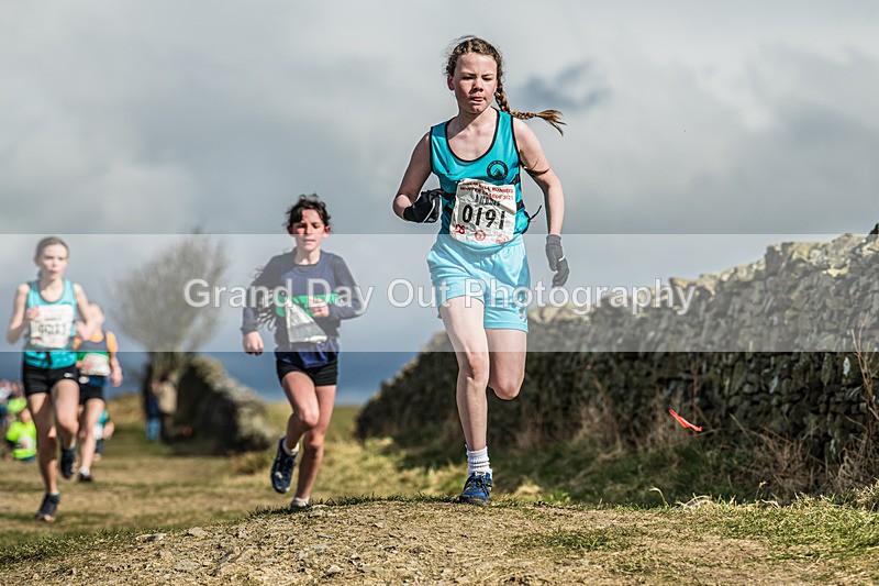 Helm Hill -38 - Kendal Winter League Helm Hill Fell Races (Under 13/15/17 & Seniors) Sunday 16th March 2025