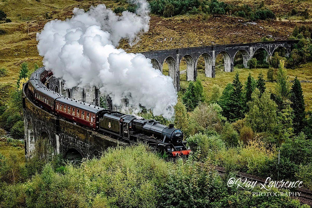 Jacobite Steam Train, Glenfinnan Viaduct _RLP87300b - Close to Home
