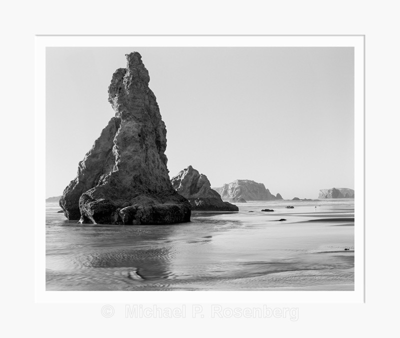 Early Light at Spiral Rock, Bandon Beach OR (5740) - CALIFORNIA, OREGON, AND WASHINGTON STATES