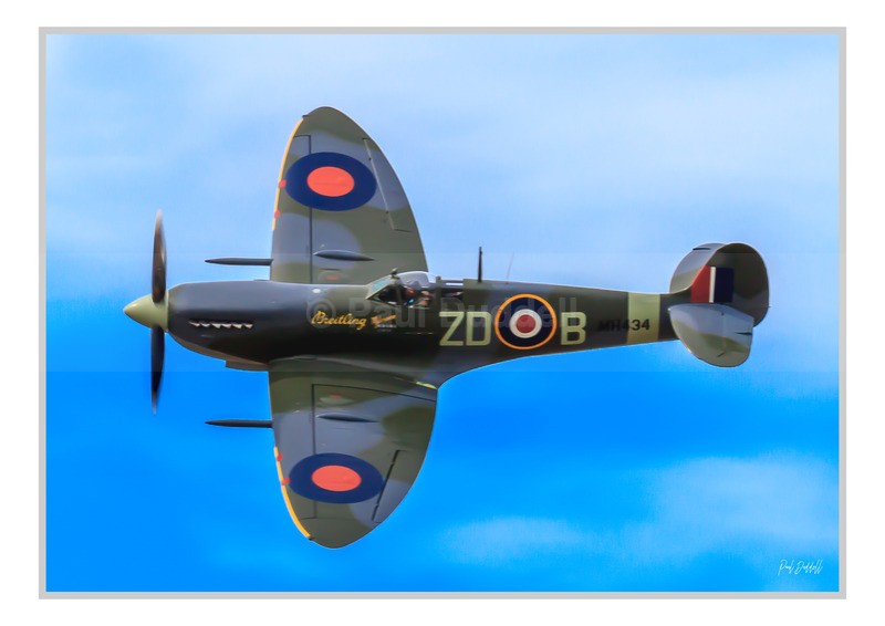 Precision in Flight Air Show Aeroplanes Fine Art Print by Paul Duddell-Whispers & Strokes