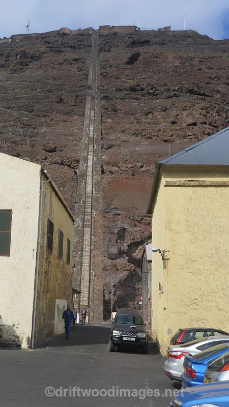 St Helena Island Jacob's Ladder - St Helena, South Atlantic Ocean