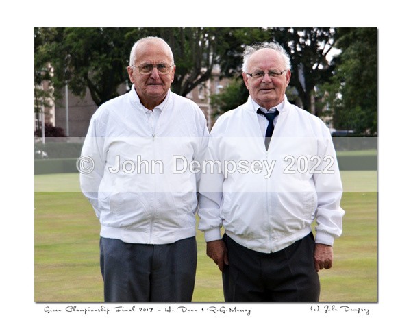 Gents GC Finalists 2013 - Bowling  In Montrose