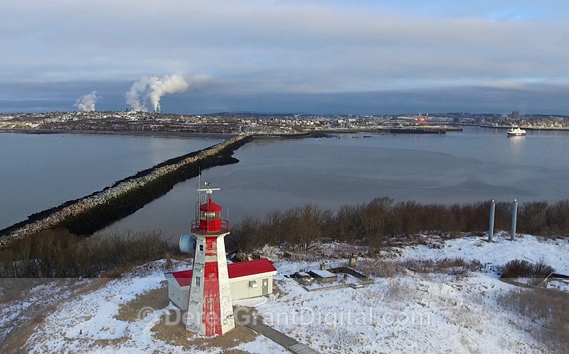 Partridge Island Lighthouse Saint John New Brunswick Canada