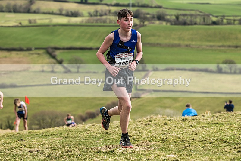 Helm Hill -272 - Kendal Winter League Helm Hill Fell Races (Under 13/15/17 & Seniors) Sunday 16th March 2025