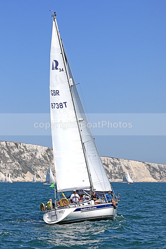 190629 SAPPHIRE OF BROADWAY GBR8738T 1Y3A0972 - ROUND THE ISLAND RACE 2019