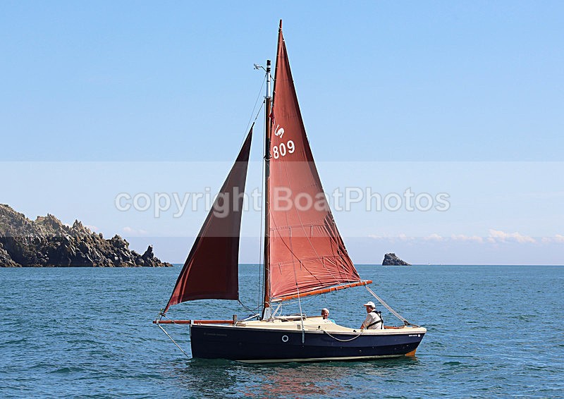 140729 CORNISH SHRIMPER 809 WT7A2003 - Sailboats - monohull