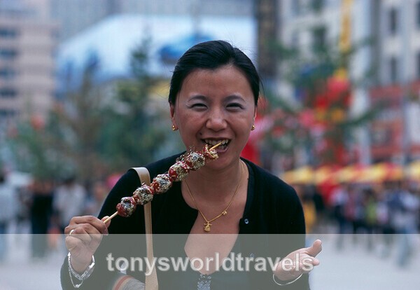 Smiling Lady, Bejing, China - Smiling faces of the World