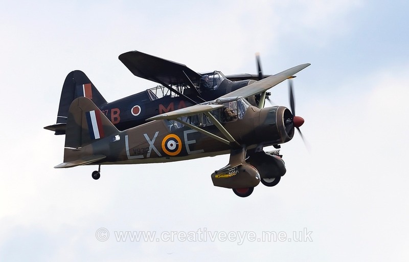 No.0086. 'Lysander Pair' - Aviation