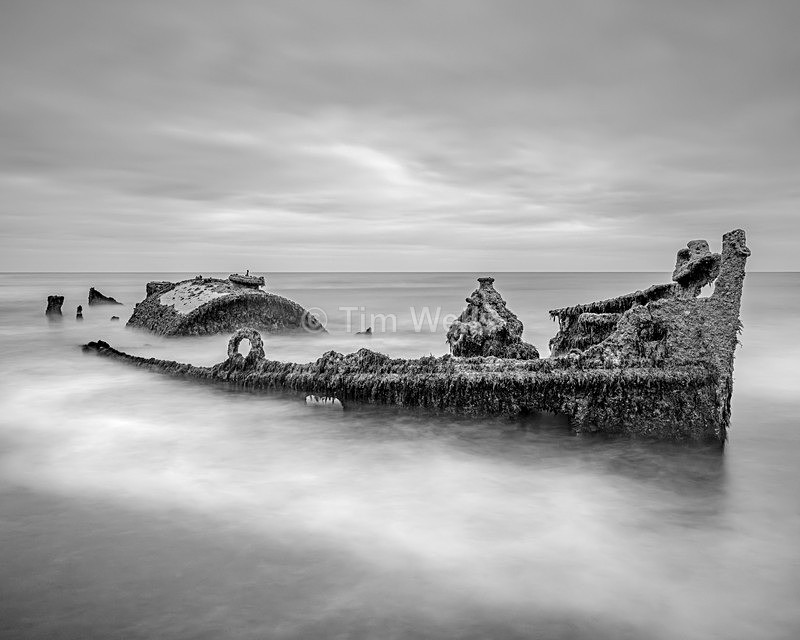 055 B/W SS carbon shipwreck - All photos