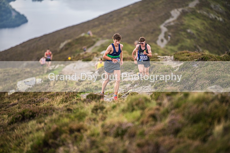 Uphill Only-136 - British Athletics Off Road Running Championships Senior Uphill Only Trial - Skiddaw Friday 15th Augu