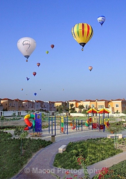 Balloons over Arabian Ranches - Dubai