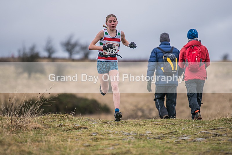 Cunswick U15  U17-88 - Kendal Winter League Cunswick Scar Junior Under 15 & 17 Fell Races Sunday 26th January 2025