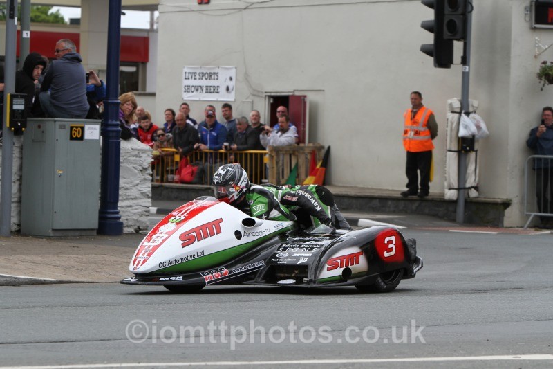Tim Reeves & Gregory Cluze 2014 DMR Honda - Sure Sidecar Race 2