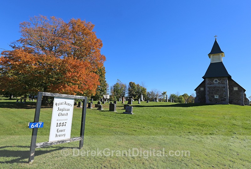 St. James Anglican Church, Lower Jemseg, New Brunswick Canada - 2 - Churches of New Brunswick