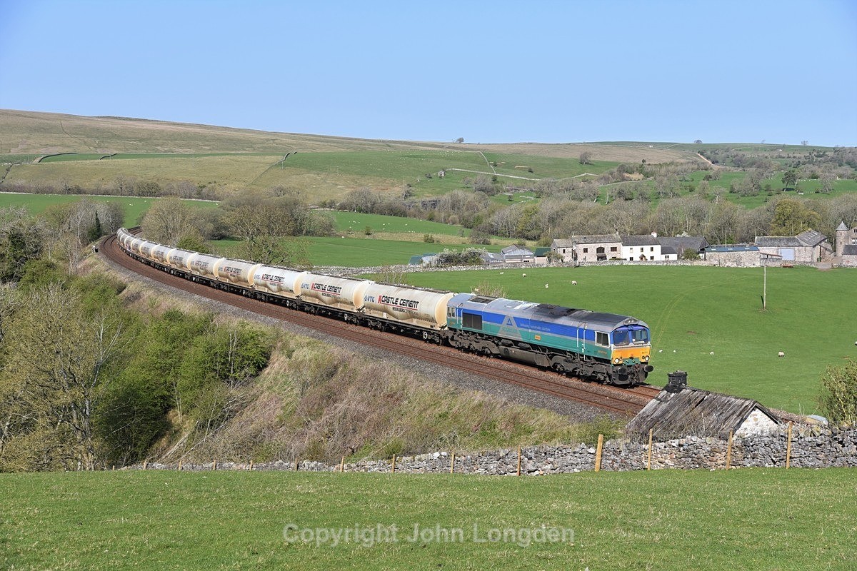 JL - 20.4.22 66711 4N00 Carlisle Yard - Clitheroe, Smardale - Smardale