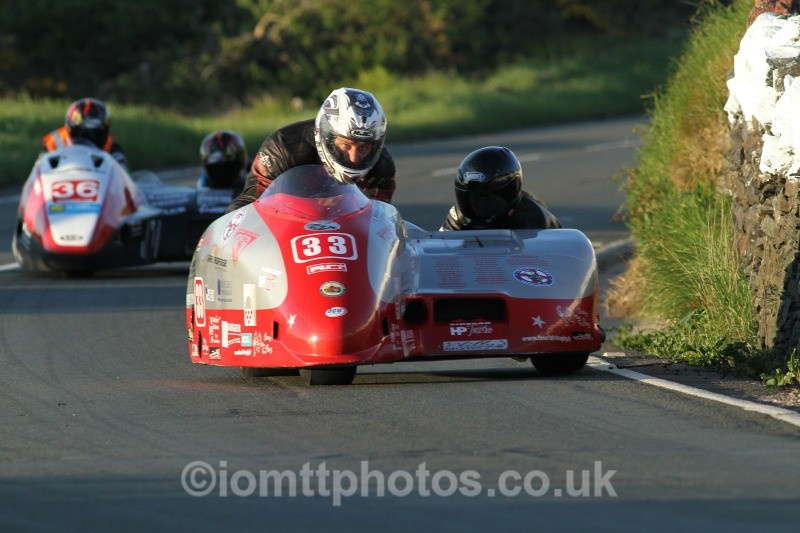 Francois Leblond / Anne Garnish* Suzuki - Monday Practice - Sidecars