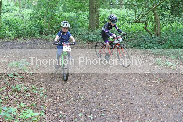 456, 453 - MTB East Round 5 Gallows Green 25th May 2025 Under 7s Under 9s Under 12s Races 08:45 – 9:35