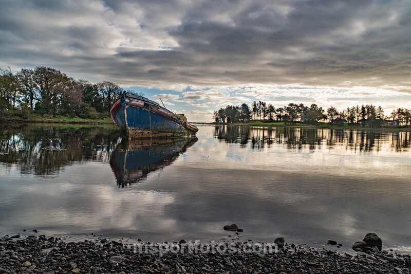 The Rotting Boat, on Strangford Lough. - Irelands landscapes