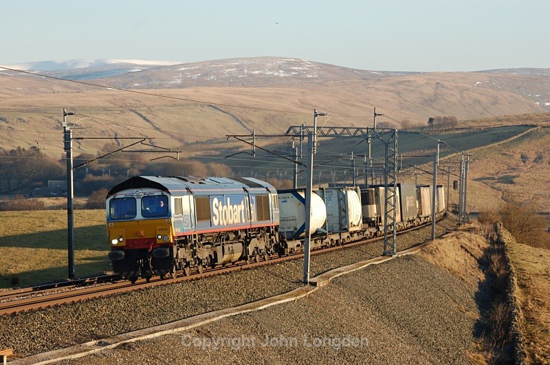 4.3.10 - 66414 4S44 Daventry - Grangemouth, Greenholme. - West Coast Main Line (north to south)