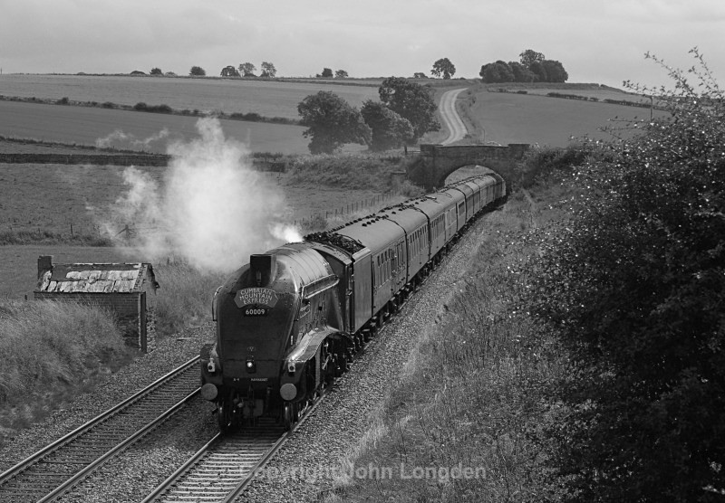 1.9.12 - LNER A4 No.60009 1Z21 Crewe - Carlisle CME, Greenlands Farm - Greenlands Farm