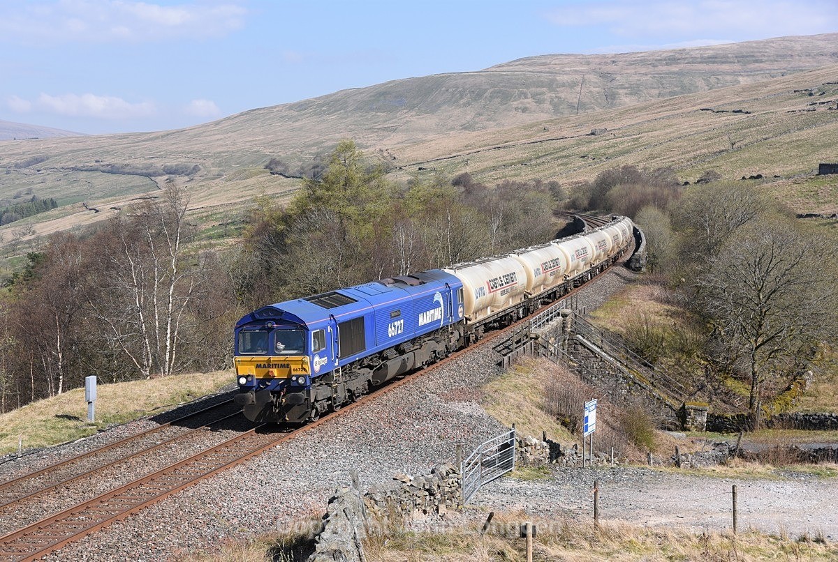 JL - 21.4.23 66727 4N00 Carlisle NY - Clitheroe, Dent Head - Dent Head