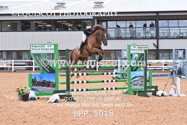 BPP_5018 - CLASS 7 THURS Redpost Equestrian Senior Foxhunter/1.20m Open