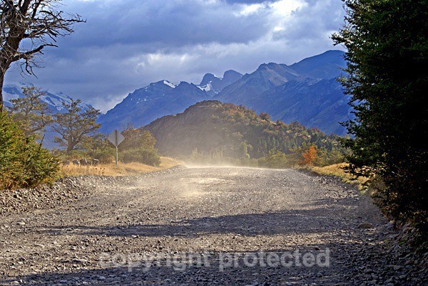 Road near El Calafate - Argentina - The Americas